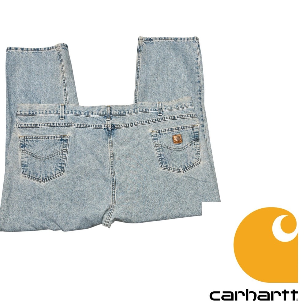 Carhartt Jeans B18-STW Workwear Jeans Mens 50x30 Western Utility‎ Outdoors Farm